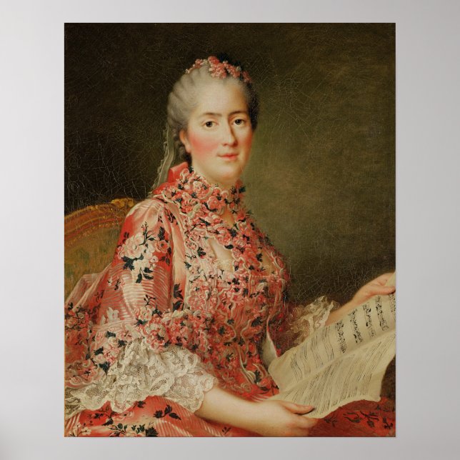 Póster Retrato de Victoire de Francia (Frente)