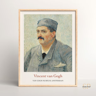 Póster Retrato de Vincent van Gogh de Etienne-Lucien Mart