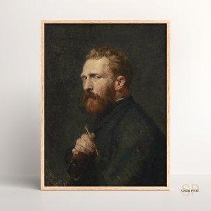 Póster Retrato de Vincent Van Gogh por John Russell