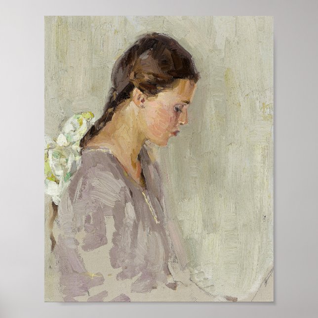 Póster Retrato de Vivian | William Herbert Dunton (Frente)