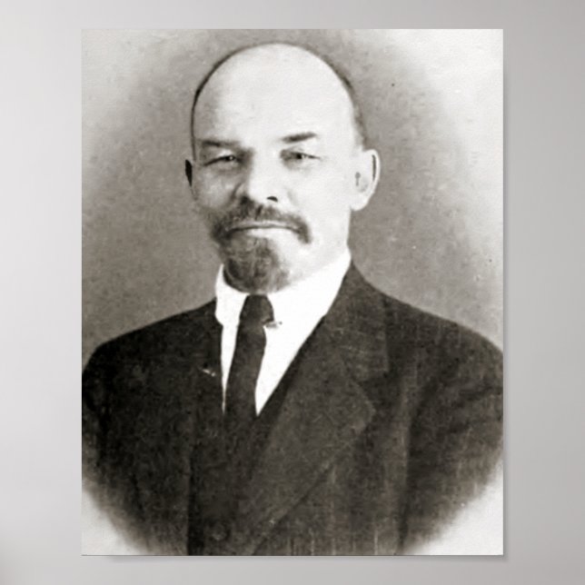 Póster Retrato de Vladimir Lenin (Frente)