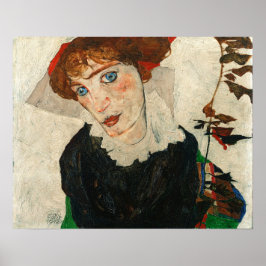 Póster Retrato de Wally Neuzil, Egon Schiele
