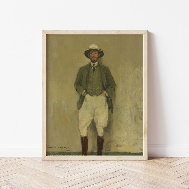 Póster Retrato de Walter B. Harris | Sir John Lavery (Subido por el creador)