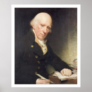Póster Retrato de Warren Hastings (1732-1818) en su DES