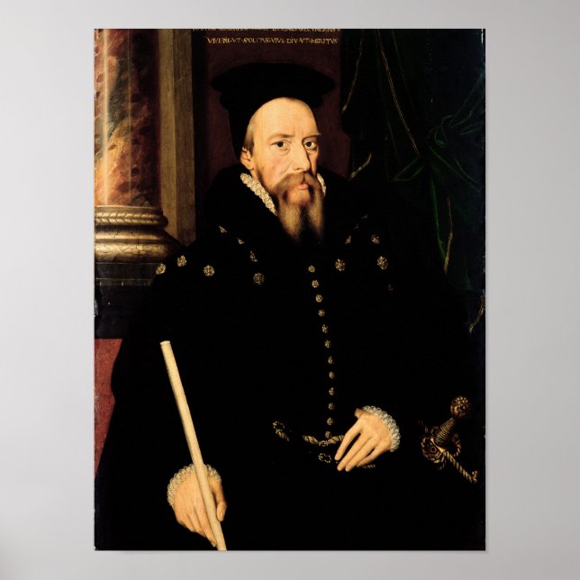 Póster Retrato de William Cecil (Frente)