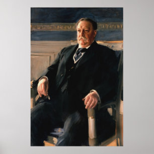Póster Retrato de WILLIAM HOWARD TAFT de Anders L. Zorn