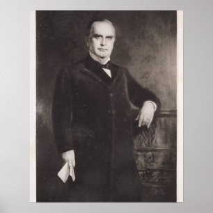 Póster Retrato de William McKinley (litho)