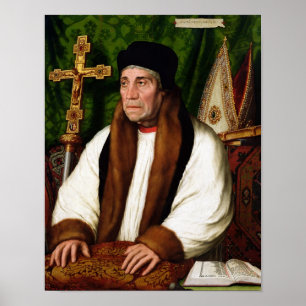 Póster Retrato de William Warham
