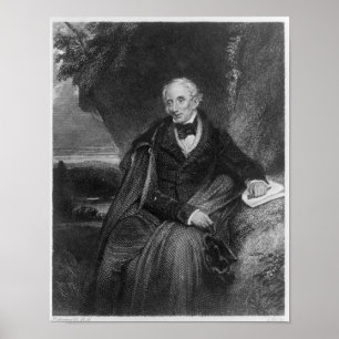 Póster Retrato de William Wordsworth
