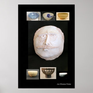 Póster retrato del artista poster