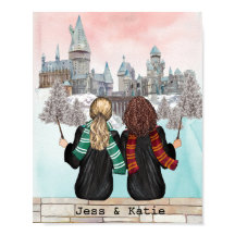 Retrato del asistente de castillo mágico, magos de