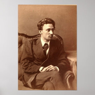 Póster Retrato del autor