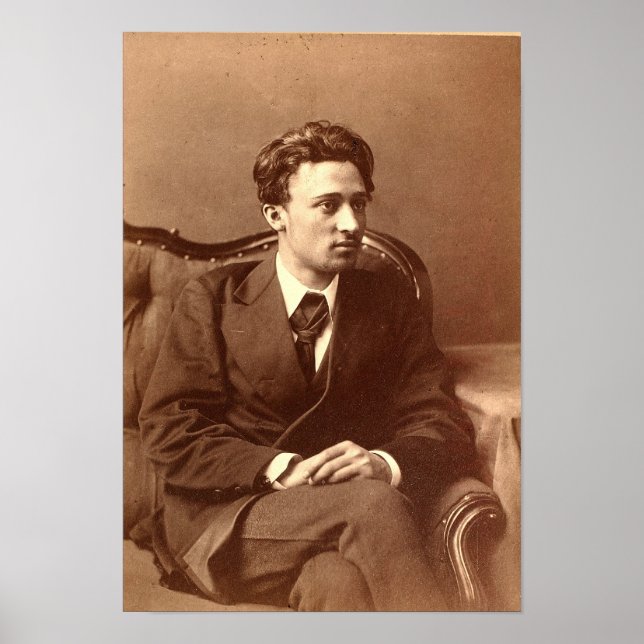 Póster Retrato del autor (Frente)