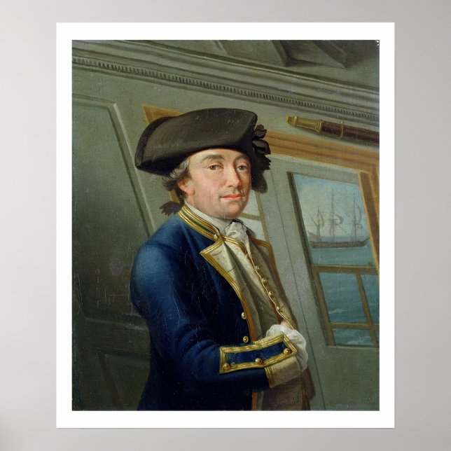 Póster Retrato del capitán William Locker (1731-1800) 176 (Frente)