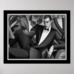 Póster Retrato del d'Afflito del marqués de Tamara de