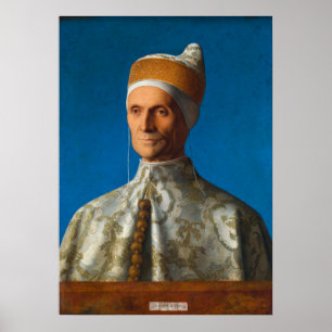 Póster Retrato del Doge Leonardo Loredan de Bellini