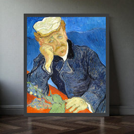 Póster Retrato del Dr. Gachet por Vincent Van Gogh