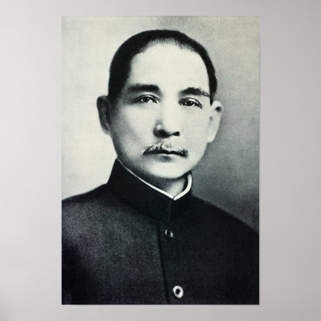 Póster Retrato del Dr. Sun Yat-Sen (Frente)