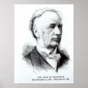Póster Retrato del duque de Buccleuch