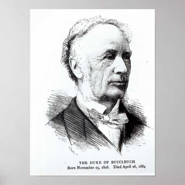 Póster Retrato del duque de Buccleuch (Frente)