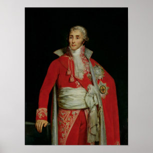 Póster Retrato del duque de José Fouche de Otranto