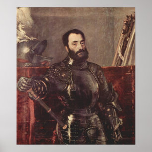 Póster Retrato del duque de Urbino