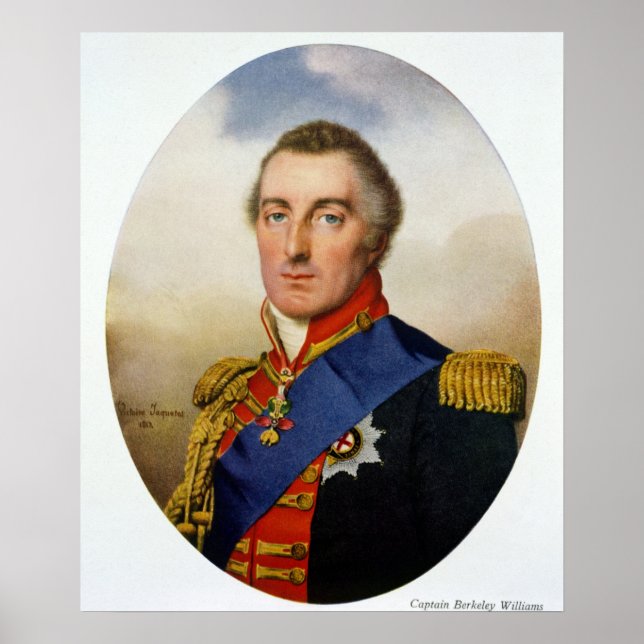 Póster Retrato del duque de Wellington (Frente)