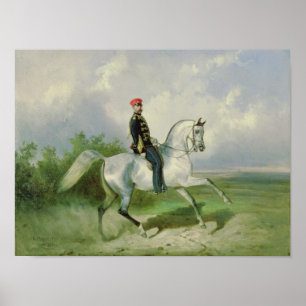 Póster Retrato del emperador Alejandro II 1876