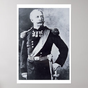 Póster Retrato del General de Brigada Nelson A. Miles