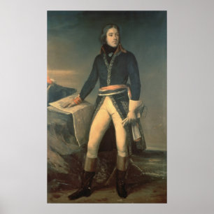 Póster Retrato del General Louis-Lazare Hoche