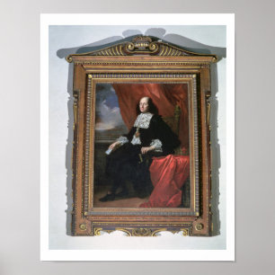 Póster Retrato del Gran Duque de Cosmo III (aceite en cañ