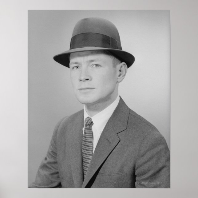 Póster Retrato del hombre (Frente)