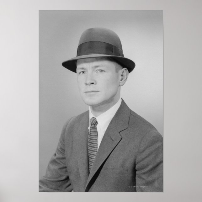 Póster Retrato del hombre (Frente)