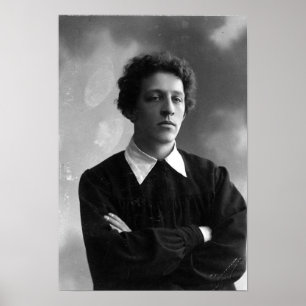 Póster Retrato del poeta Alexander Blok