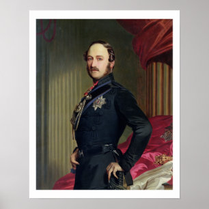 Póster Retrato del Príncipe Alberto (1819-61) 1859