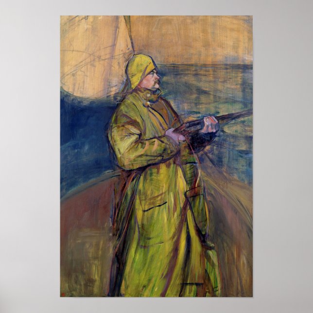 Póster Retrato del Sr. Maurice Joyant, 1900 (Frente)