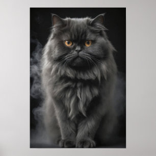 Póster Retrato dramático elegante de animal, Mascota de g