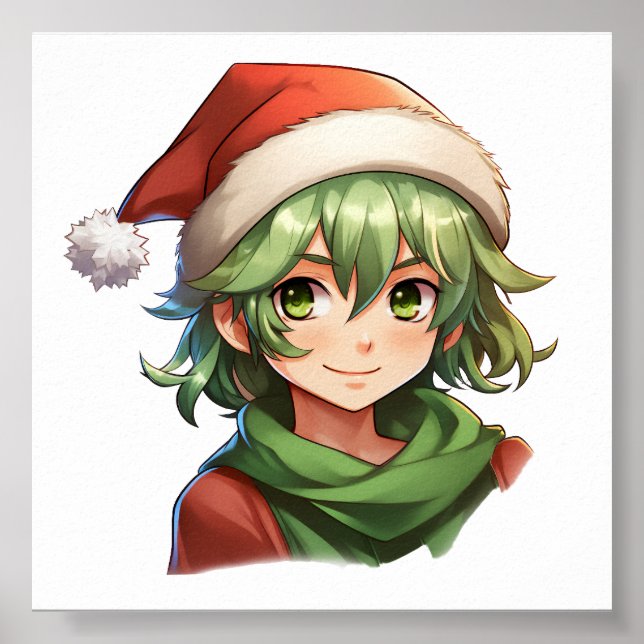 Póster Retrato Elf de navidades (Frente)