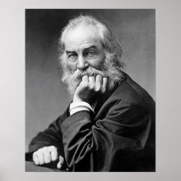 Póster Retrato esencial de Walt Whitman, 50 años
