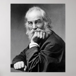 Póster Retrato esencial de Walt Whitman, 50 años