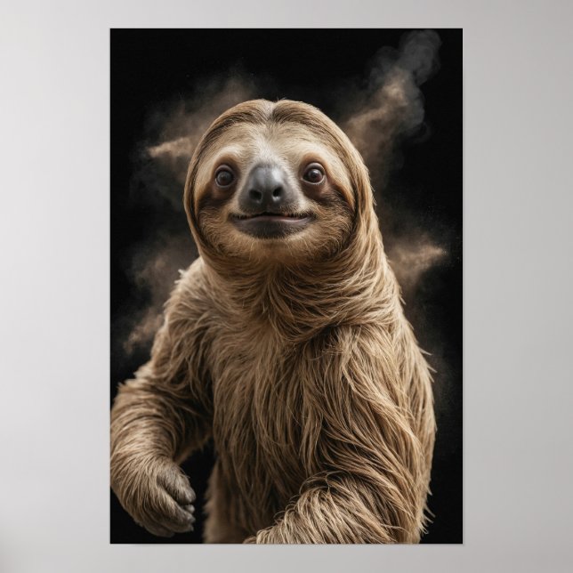 Póster Retrato eslovaco elegante de muñeca dramática de a (Frente)