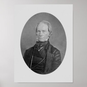 Póster Retrato fotográfico de Henry Clay
