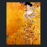 Póster Retrato Gustav Klimt de Adele Bloch-Bauer I<br><div class="desc">Retrato de Gustav Klimt de Adele Bloch-Bauer I Poster</div>