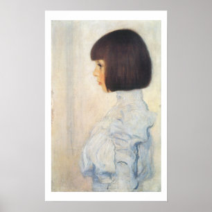 Póster Retrato Gustav Klimt de Helene Klimt