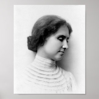 Póster Retrato Helen Keller