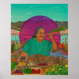 Póster Retrato: Helga Garcia-Garza, Agri-cultura