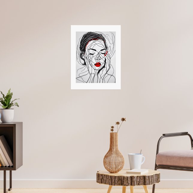 Póster Retrato - Imágenes de archivo (Salón 3)