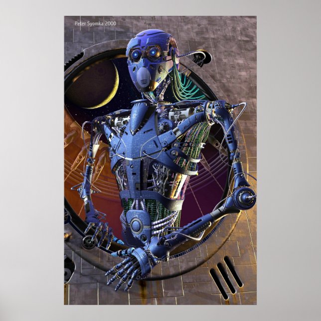 Póster Retrato industrial (Frente)