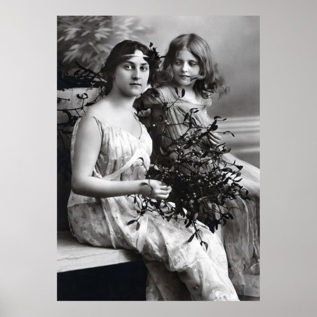 Póster Retrato inmaduro de madre e hija (Frente)