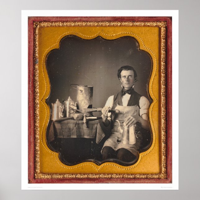 Póster Retrato ocupacional de un tiñero... (40027) (Frente)